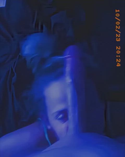 Tongue my balls while I lay my monster on your face