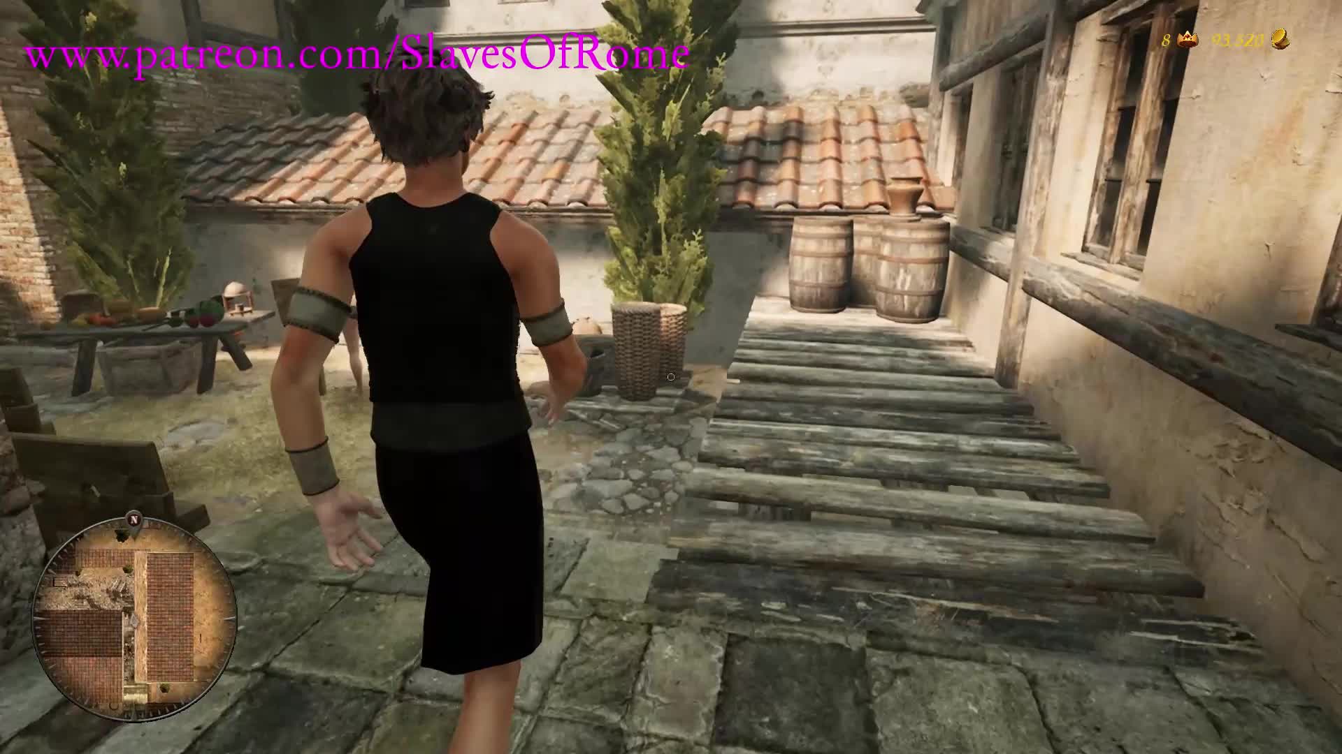 Slaves Of Rome - Fucking Male Slave In The Pillory