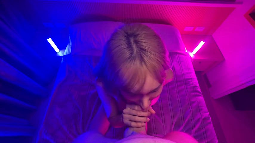 I want to know the first word you’d say after I fuck your mouth