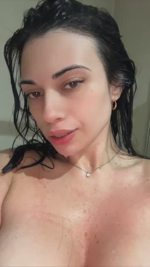 Tits in the shower!