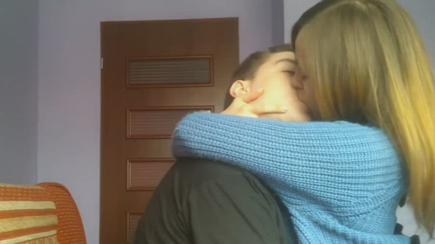 College Couple Kissing part 2