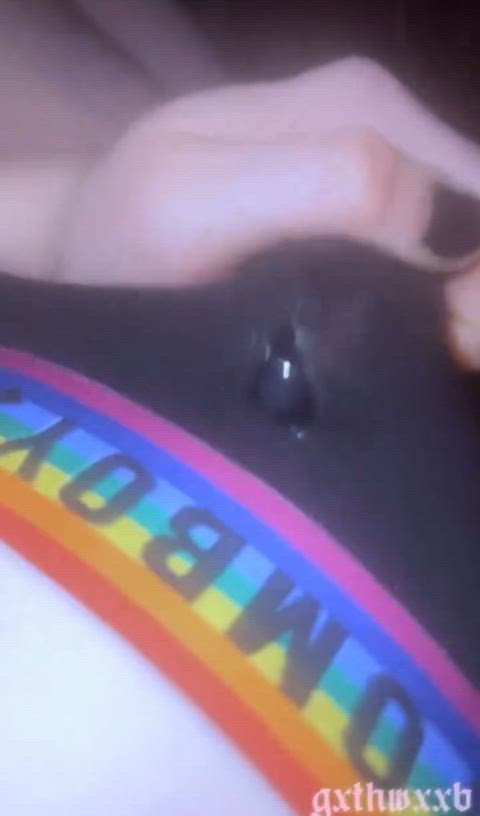 Amateur Cum Licking Cumshot Femboy Girl Dick Solo Teen Trans Trans girls cumslut Porn GIF by captaincumz