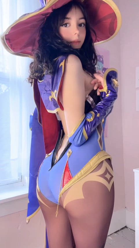 18 Years Old 19 Years Old Asian Ass Big Ass Cosplay Rule34 Small Tits Teen TikTok Porn GIF by miamiaof