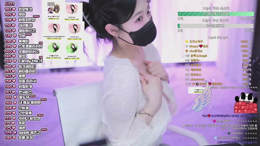 Playing with boobs :)