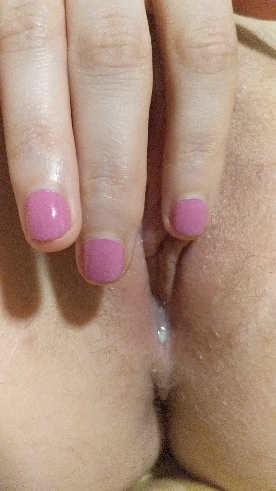 Gently exploring myself, and getting really wet