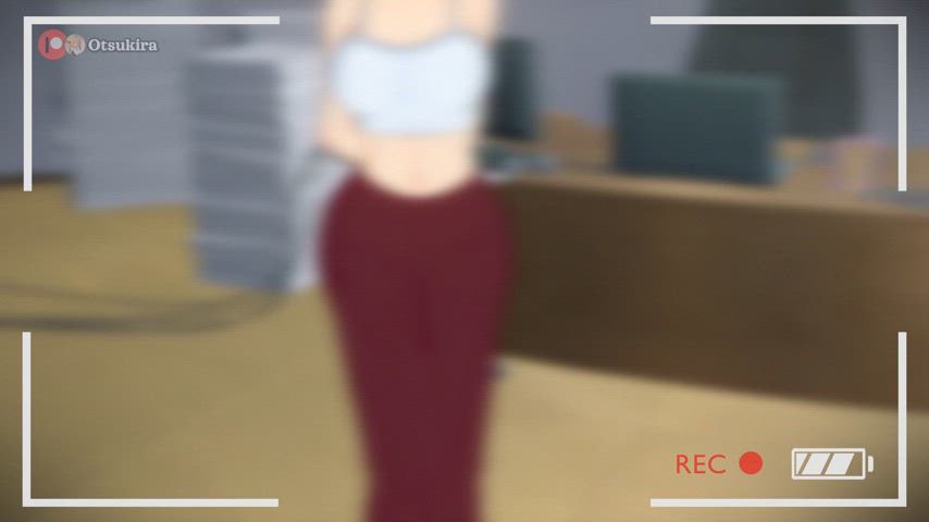 Tenten shows her tits [Naruto] (Otsukira)