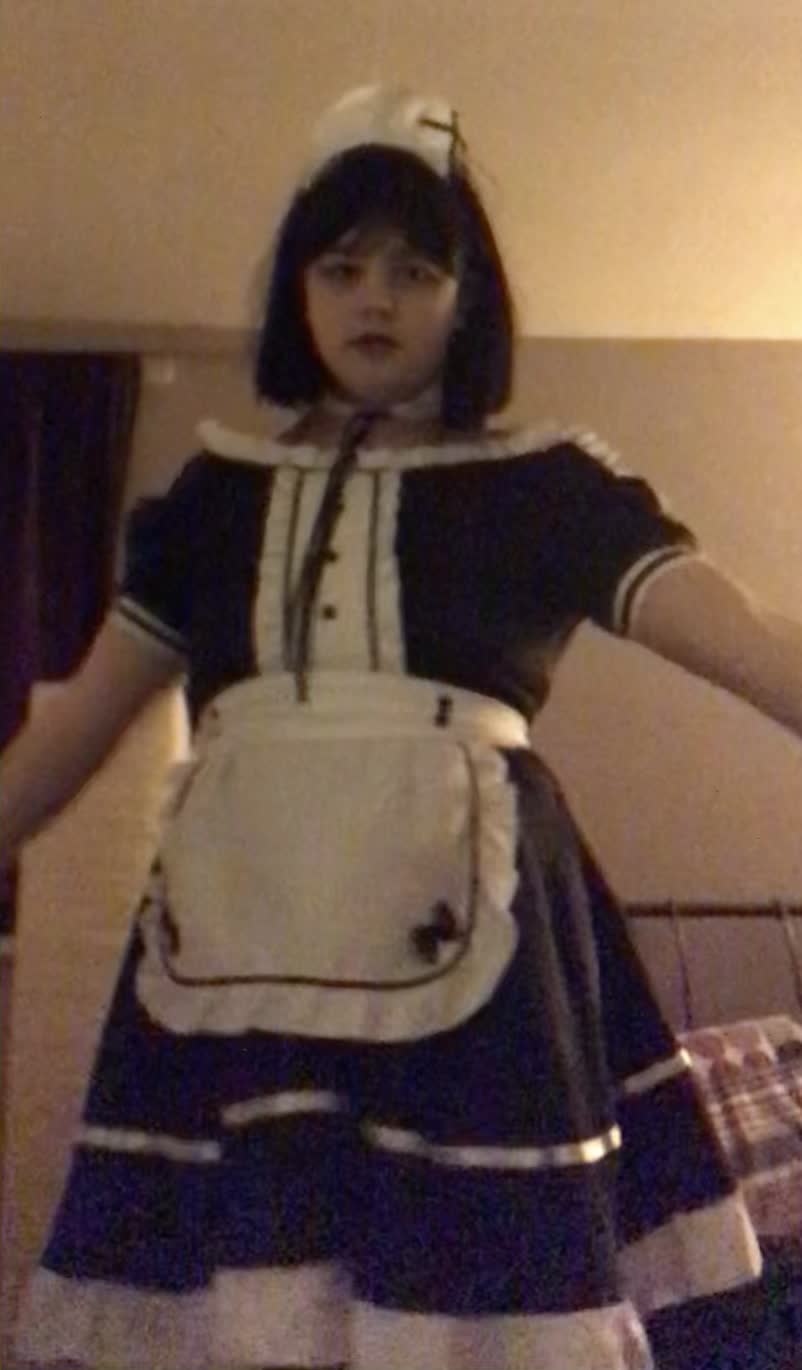 what’s hiding under my skirt? 🥰🥵