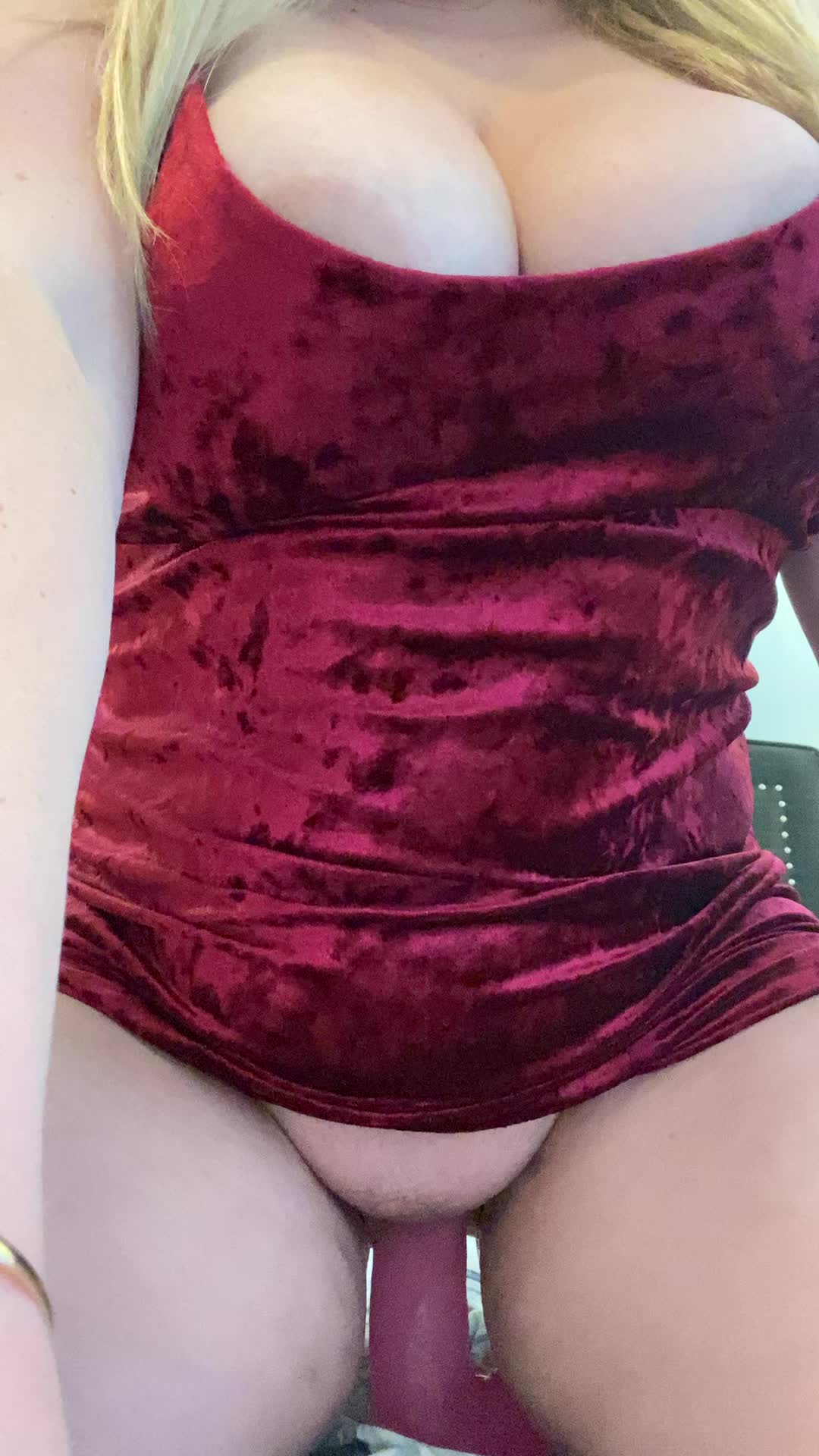 Fill my pussy with cum while you suck my big tits