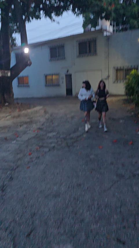 The best part of our commute is walking through quiet alleys