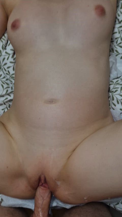 Preggo missionary creampie