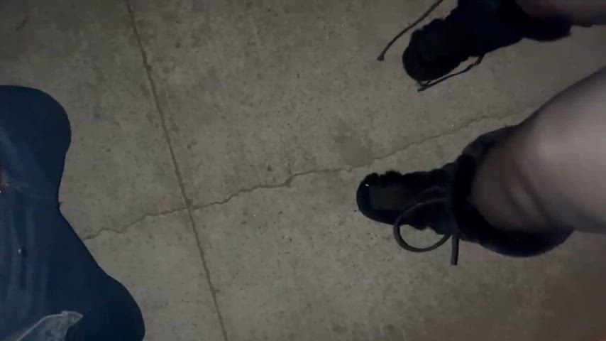 First time ballbusting, could get used to this 😫