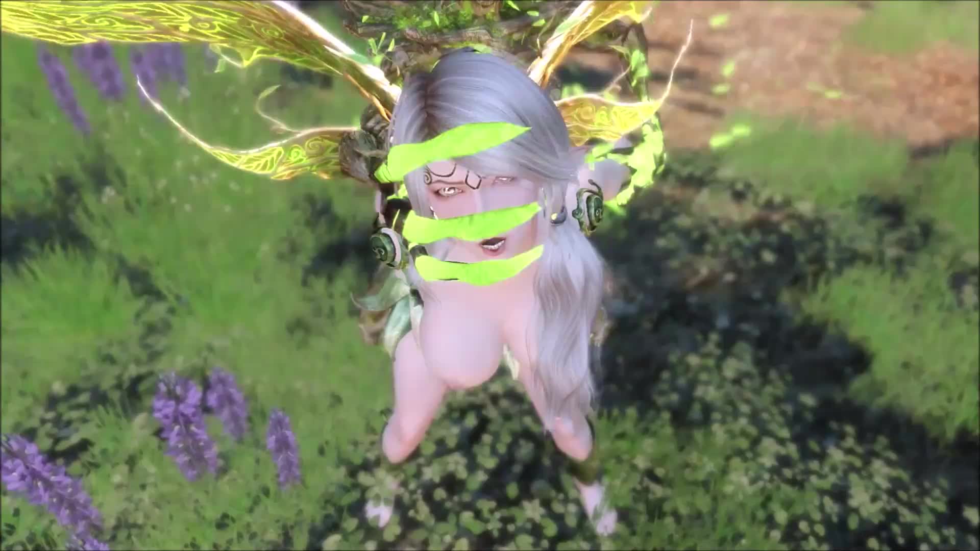 Some Scenes From A Video I Made Of A Skyrim Character Getting Fucked By A Spriggan