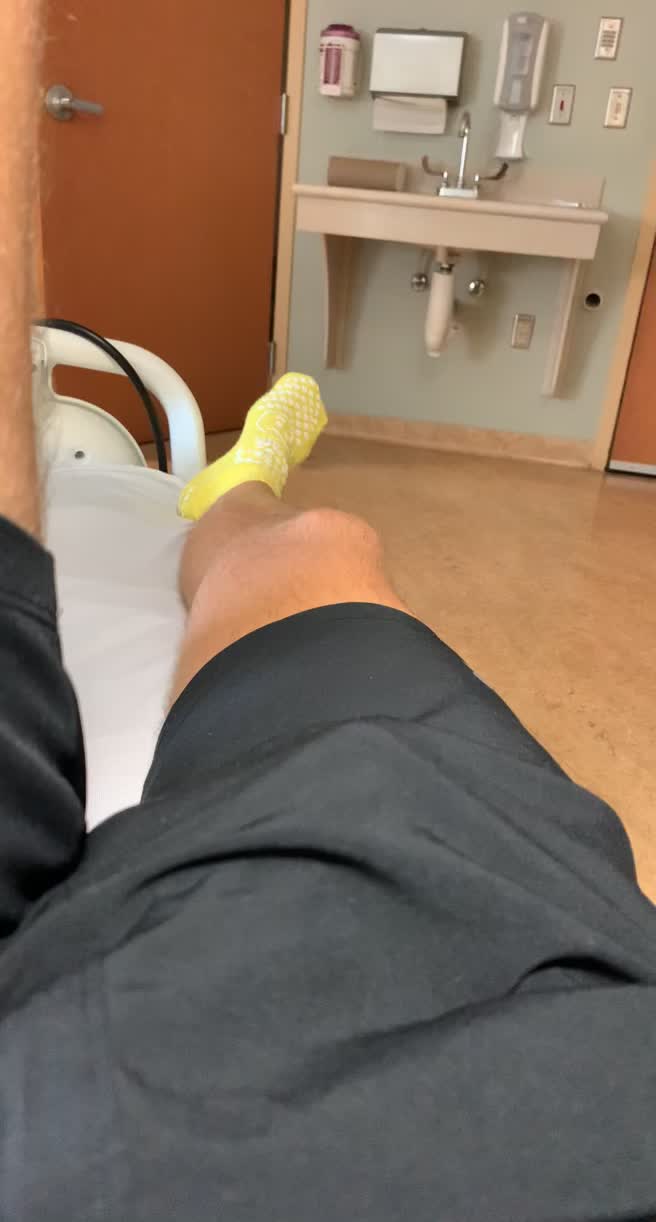 Waiting for discharges.