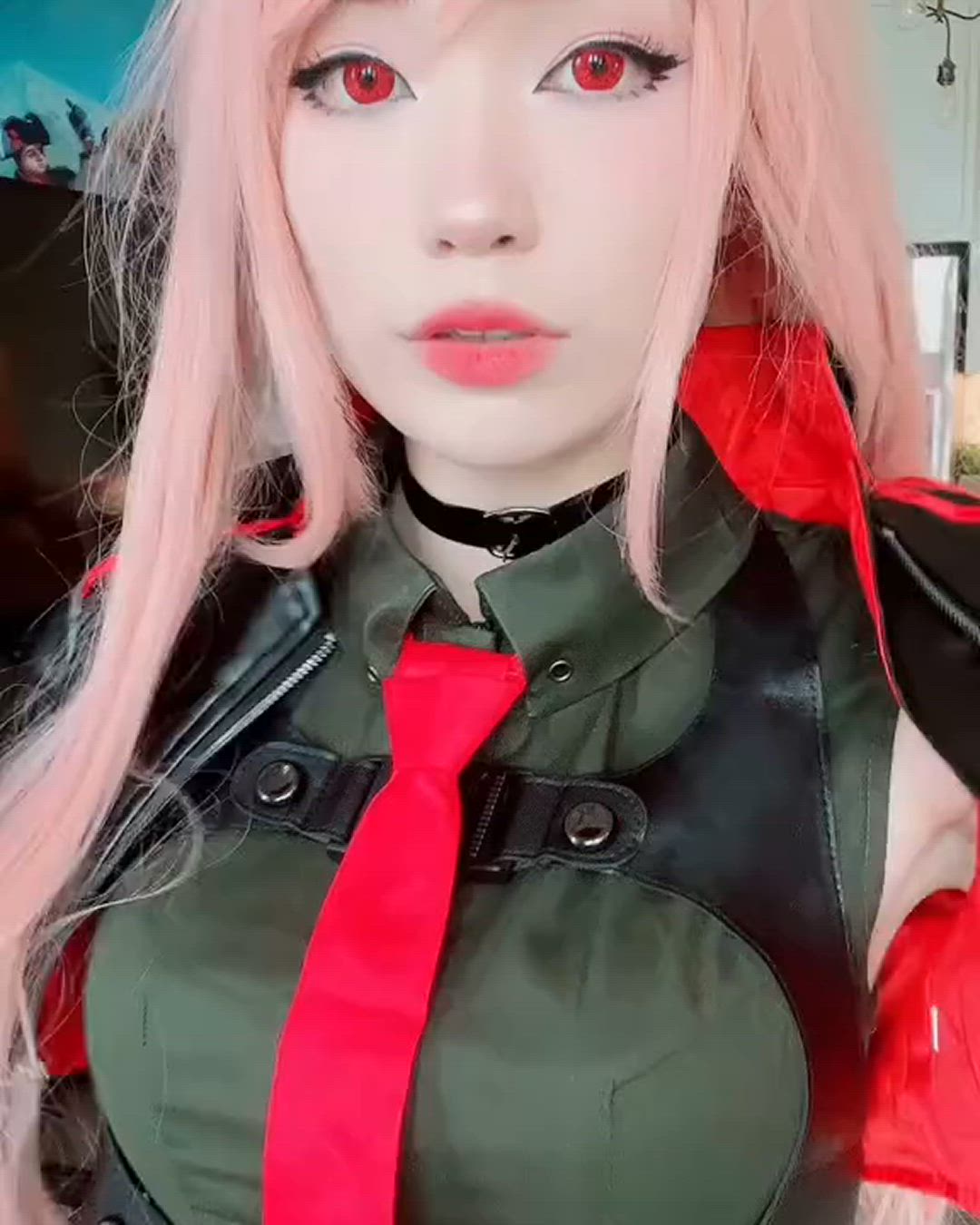 Asian, Big Eyes, Cosplay, Cute, Petite, Shorts