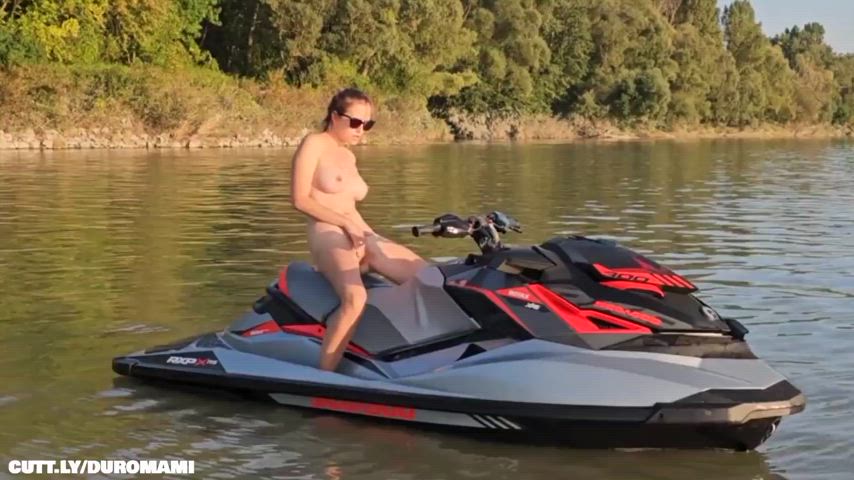 Amateur Anal Beach Big Tits Doggystyle Hotwife Outdoor Riding Porn GIF by duromami