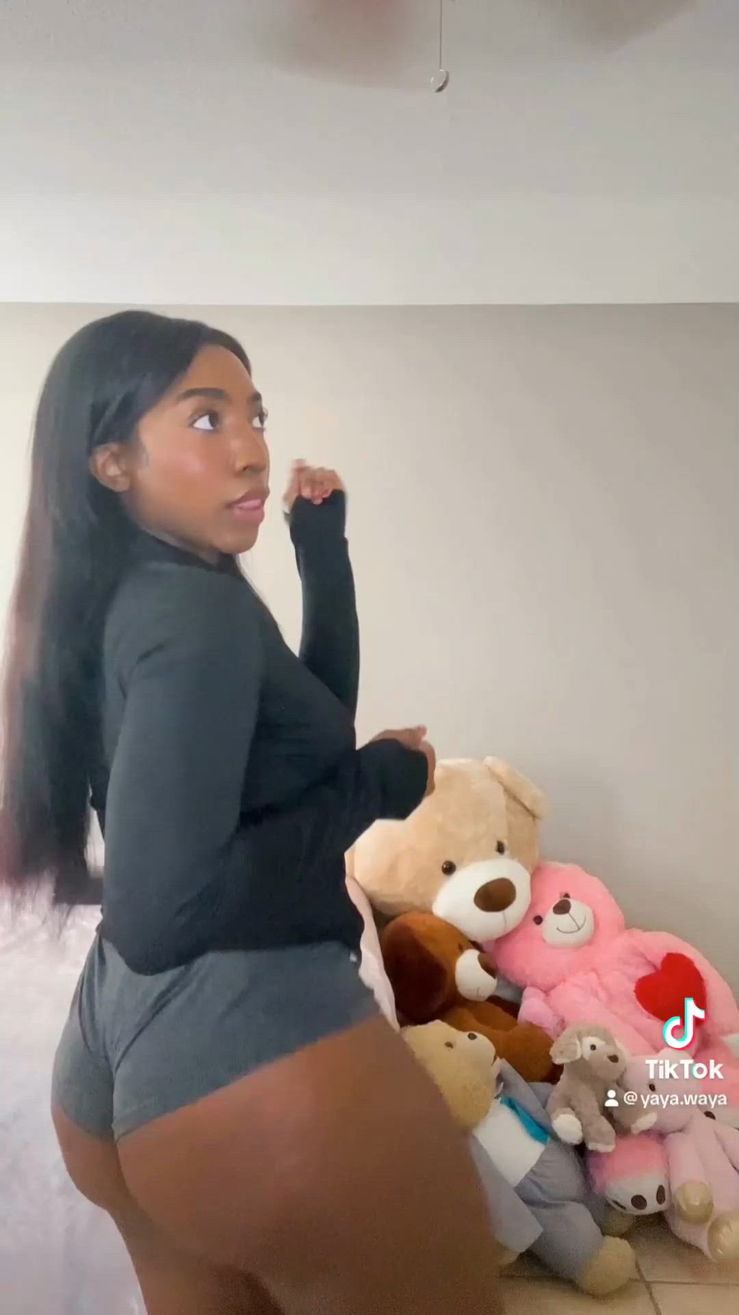 AI Upscaled, Ass, Ass Shaking, Big Ass, Black, Ebony