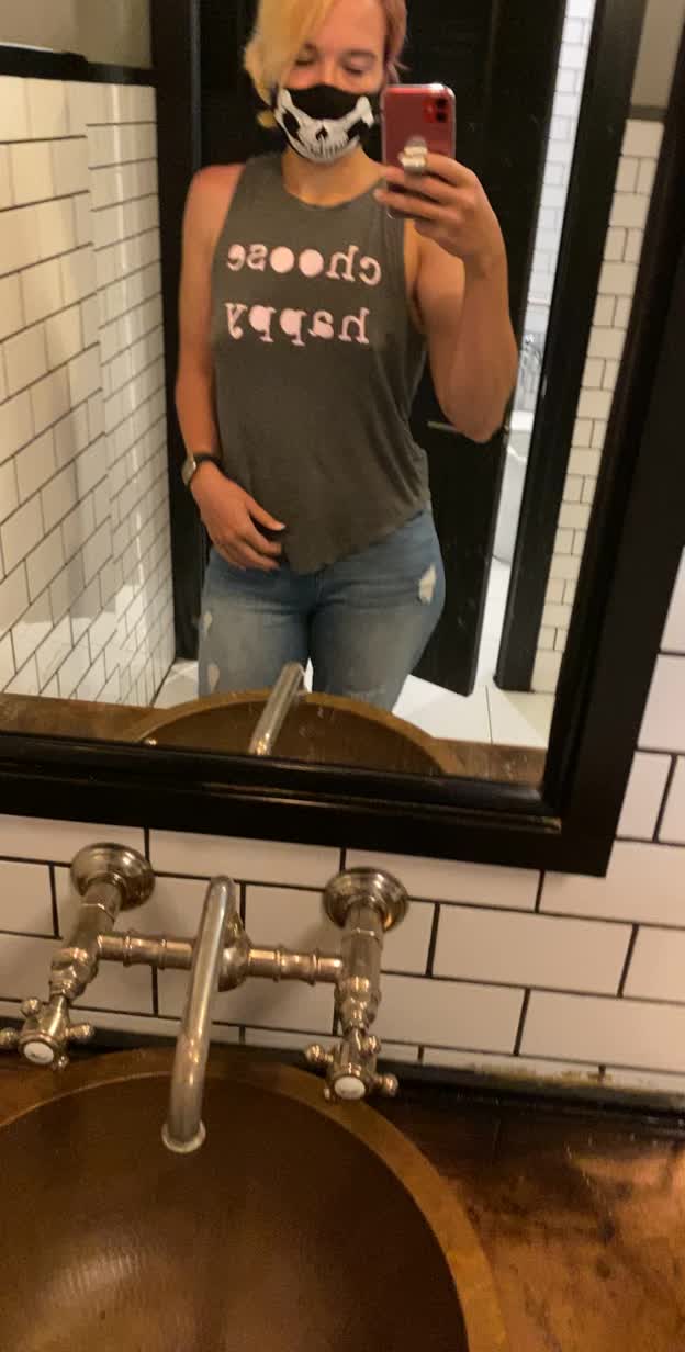 Daddy I’m misbehaving in the bar, are you going to punish me?
