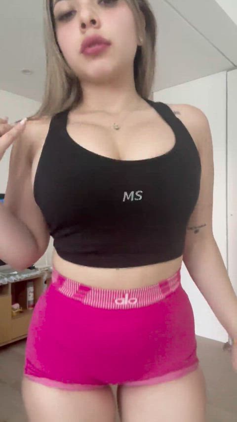 Slowly revealing my homegrown tiddies