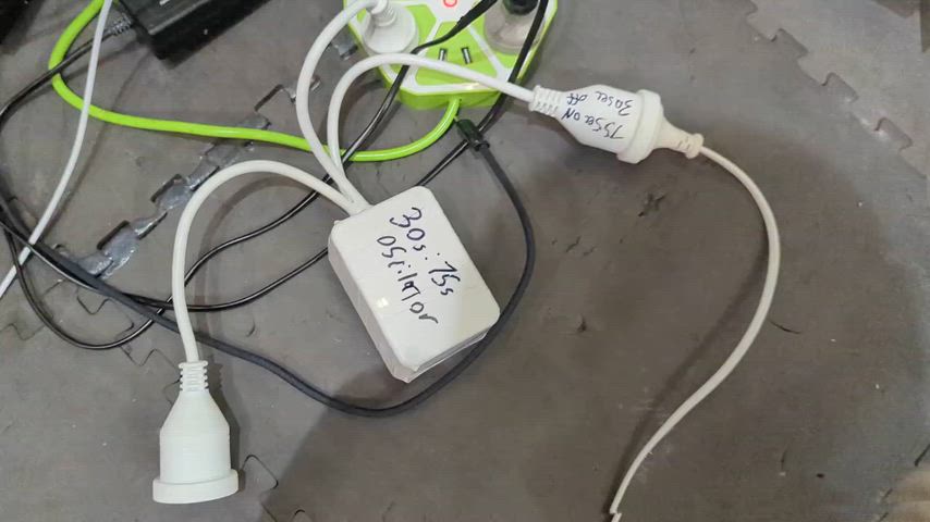 Using an oscillator to stretch her forced orgasm endurance - 75 seconds of cumming so hard she convulses, 30 seconds to catch its breath and wonder if it can unscrew its straps. [OC]