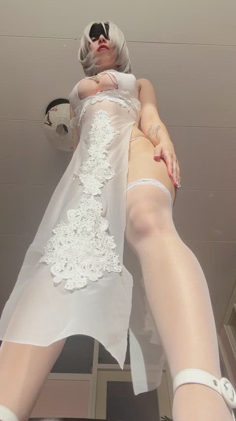 Amateur Ass Big Tits Cosplay Face Sitting Pussy Pussy Spread Shaved Pussy SlimThick Thick Thighs Porn GIF by cyberlycrush