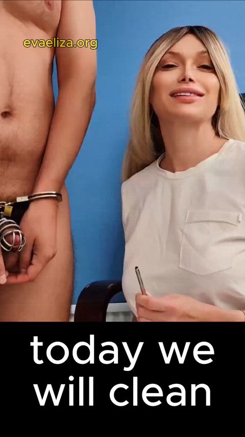 Chastity Femdom Goddess Mistress Porn GIF by eva_grant