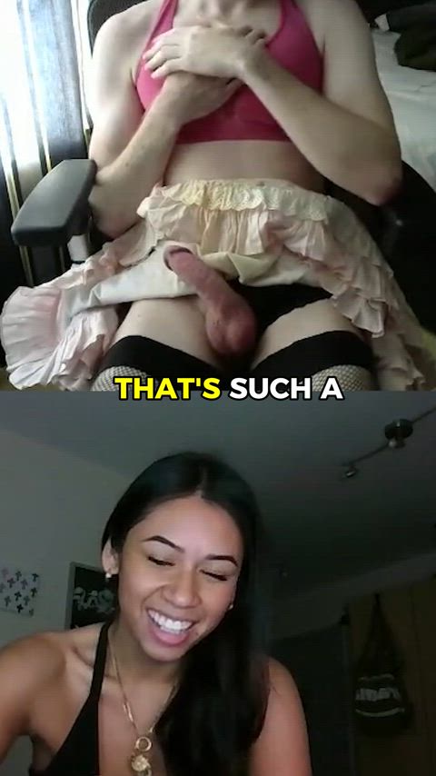 Talking dirty with a random person