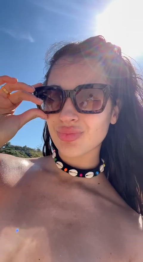 I love showing off my charms in public