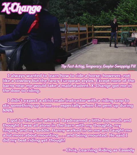 Chris, Learning Riding as Cassidy [NNN 14 - Riding]