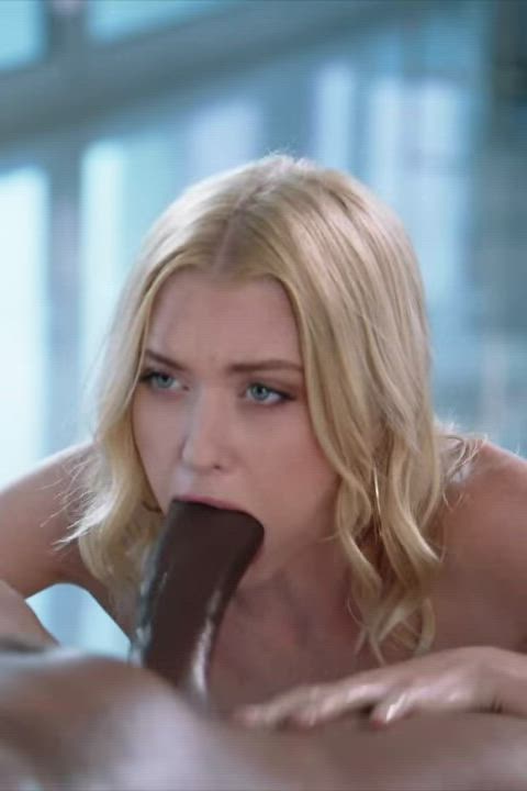 BBC BBC slut Blonde Blowjob Porn GIF by randeee4u
