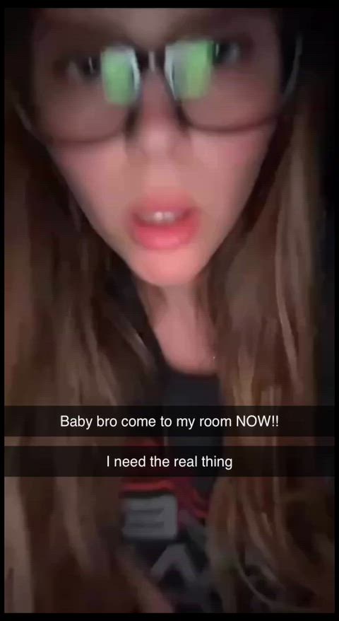 Big sister is desperate for me