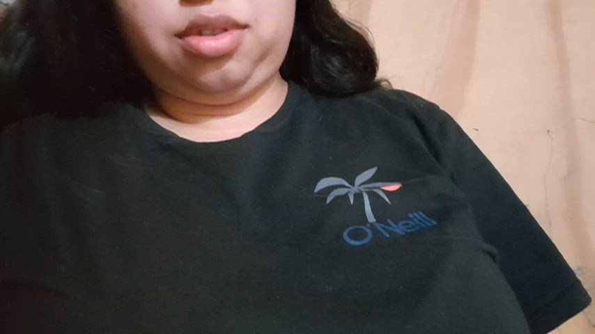 chubby with natural breasts