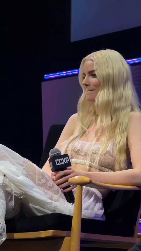 Actress Amateur Blonde Celebrity Cute Nipples See Through Clothing Sheer Clothes Small Tits Tits Porn GIF by populardick