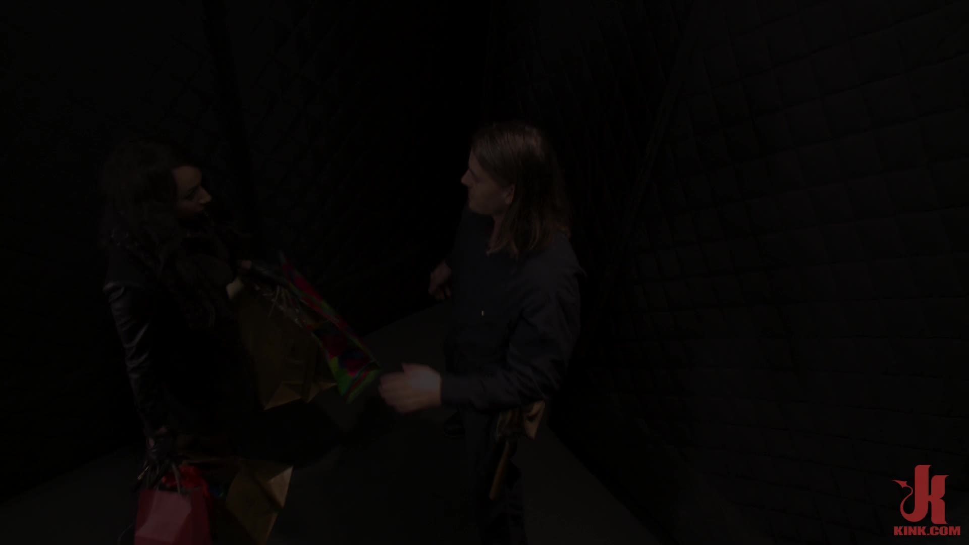 Hot Huge Cock Sex In An Elevator On Christmas