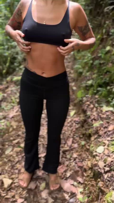 After the hike comes the fun part