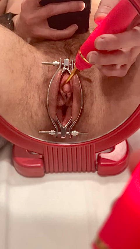 Finally able to cum but it felt so different when I was spread apart… (00:05 approx.)