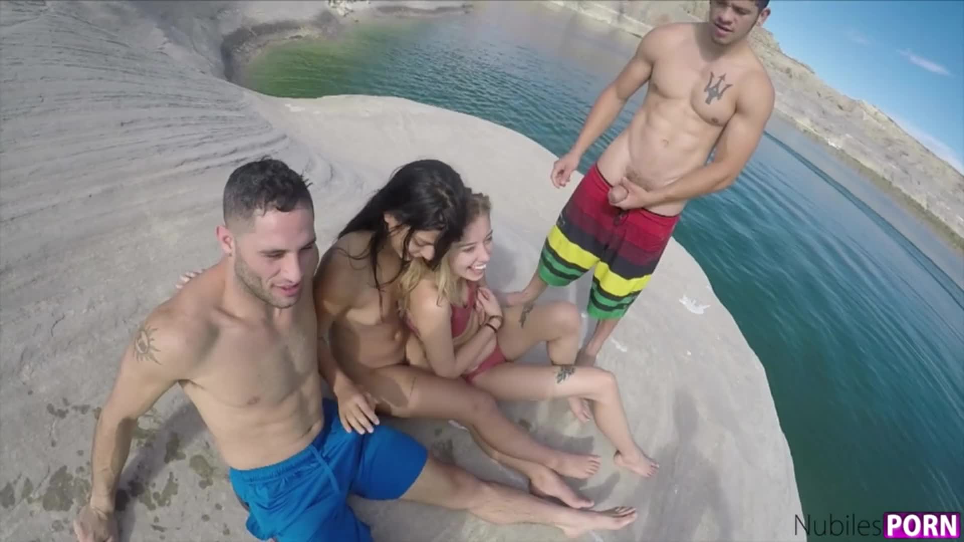 Gina Valentina & Haley Reed - Spring Break: Lake Powell