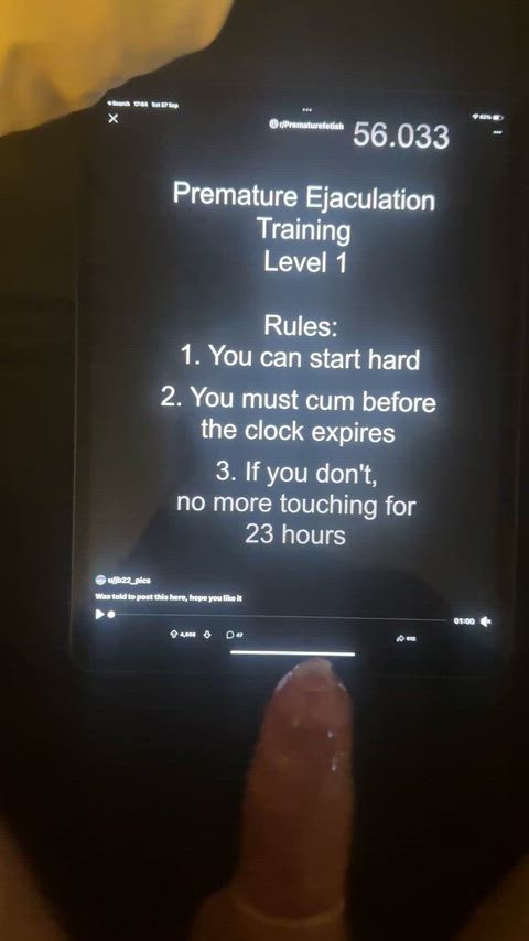 Amateur Cum Homemade Premature Ejaculation Small Dick Solo Porn GIF by tommehhbbw