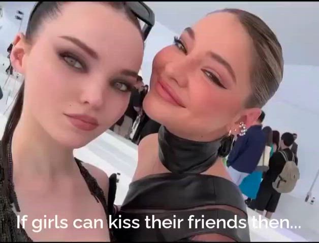 This is so damn unfair. I think we should be able to be friends who kiss and do some naughty stuff from time to time without being gay!