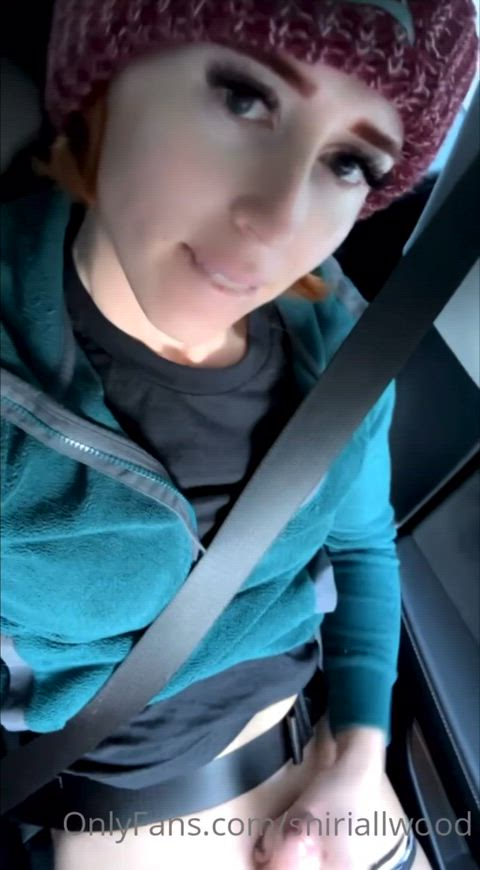 Cum Cumshot Jerk Off Masturbating Public Shiri Allwood Solo Trans Trans Woman Trans girls Porn GIF by captaincumz