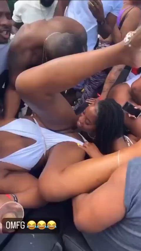 Amateur Caught Exhibitionism Exhibitionist Lesbian Outdoor Public Pussy Licking Sex r/CaughtPublic Porn GIF by populardick