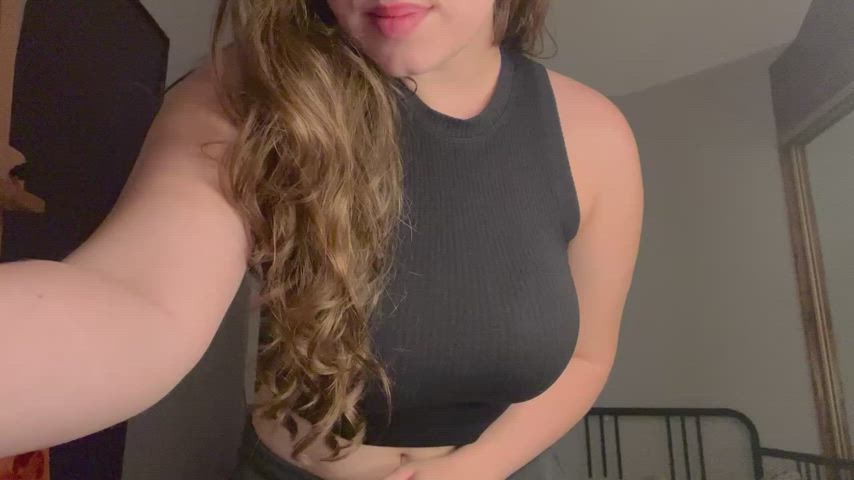 Big Tits Boobs Bouncing Tits Brunette Cute NSFW OnlyFans Thick Tits Titty Drop Porn GIF by lamsinka89
