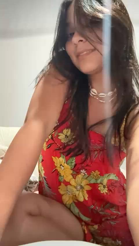 Revealing my small tits