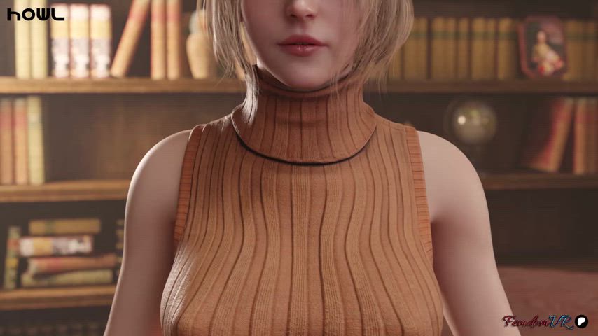 Ashley Femdom Thighjob (Howl) [Resident Evil]