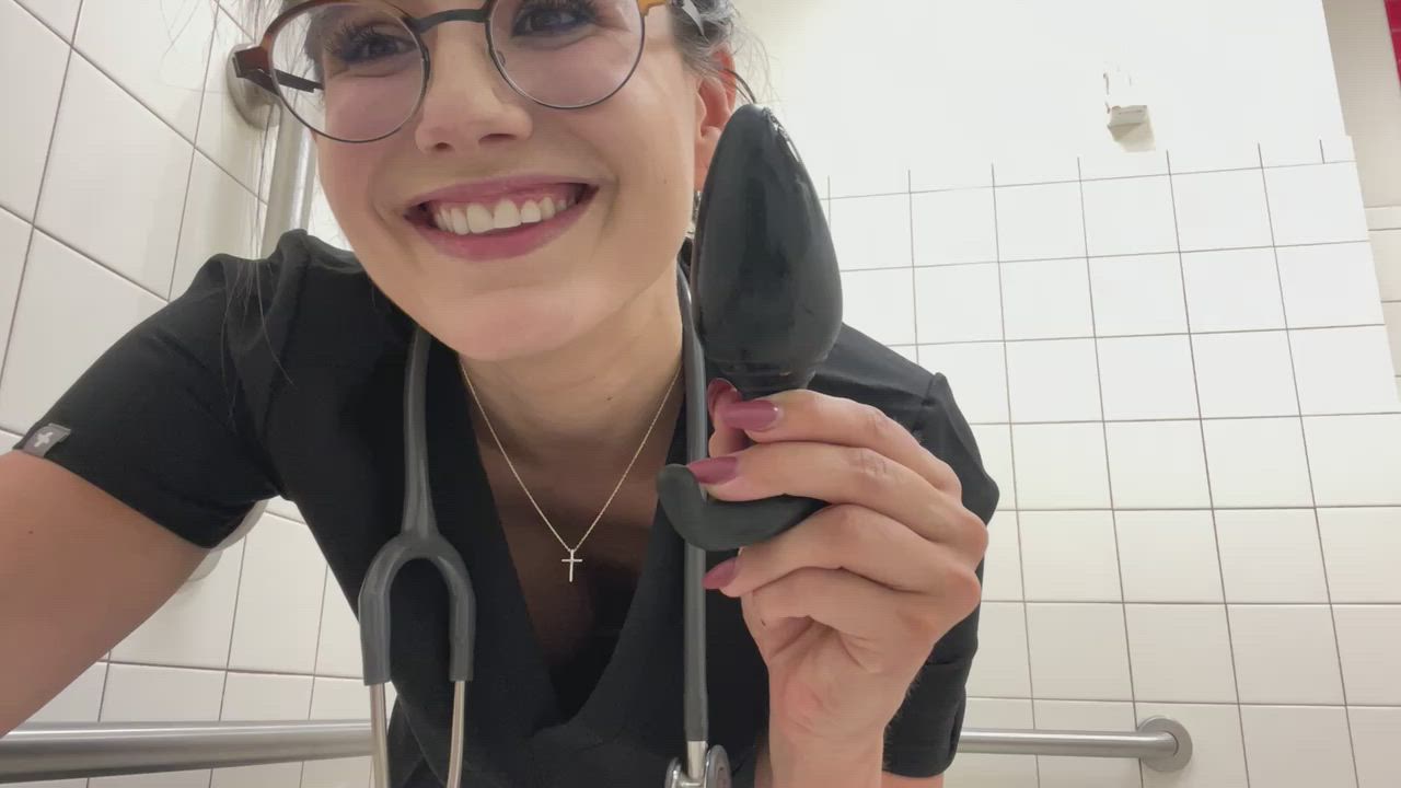 Do you think my co workers or patients ever suspect? [GIF]