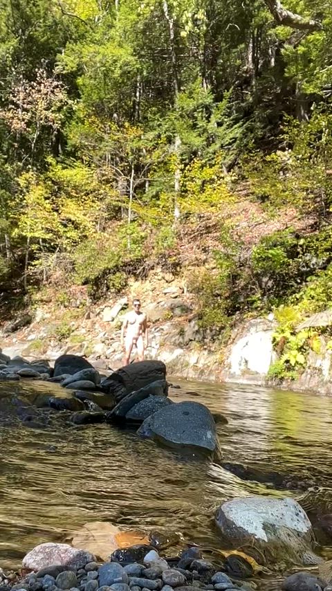 The river was a little chilly, but the sun on every part of my body felt amazing