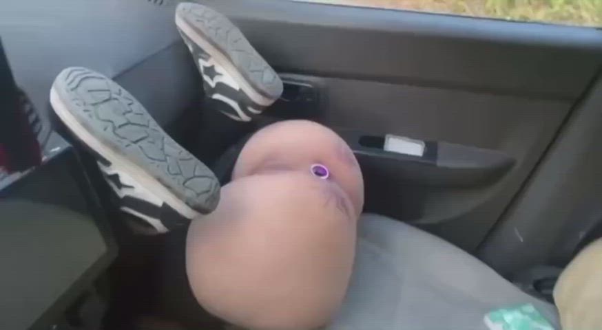 You are the best passenger princess now baby, I'm so glad I've found a way to keep you away from distracting daddy while he drives.