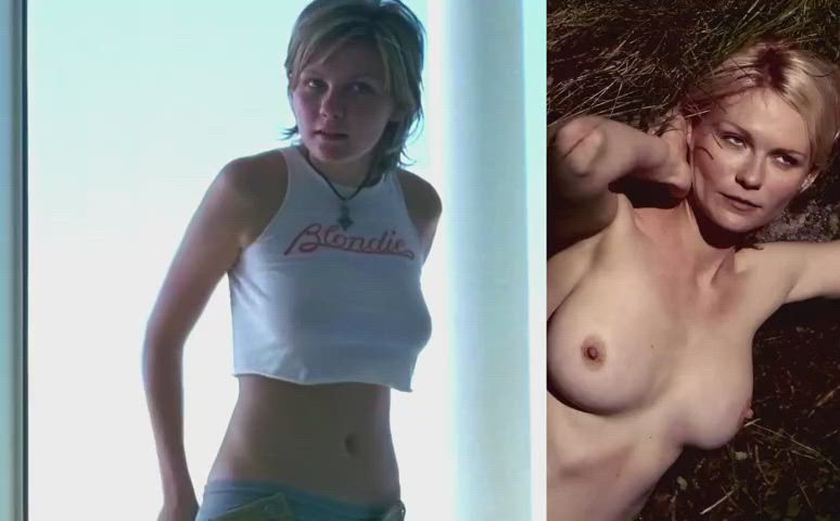 Belly Button Celebrity Kirsten Dunst Topless Porn GIF by celebsprincess