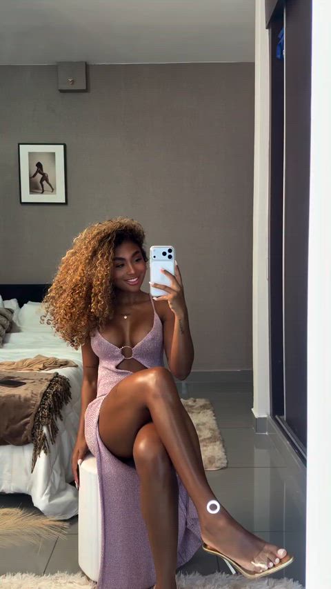 Ebony Legs Long Legs Upskirt Porn GIF by internet_is