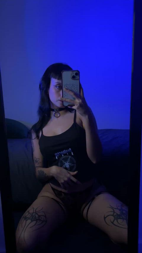 fingers dragging my shirt down... boobs out, heart racing a bit