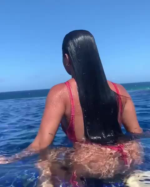 Out of the water